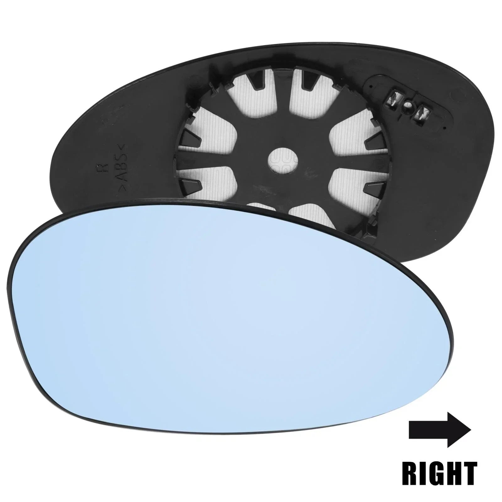 Rearview Right Mirror Glass with Backing Plate Heated for BMW 135i