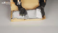 Pair Sun Visor for Honda Civic (2006–2011) Gray LH+RH