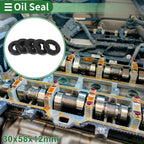 Set of 5 Oil Seal Rotary Shaft Seal NBR Rubber 30x58x12mm for Various Models