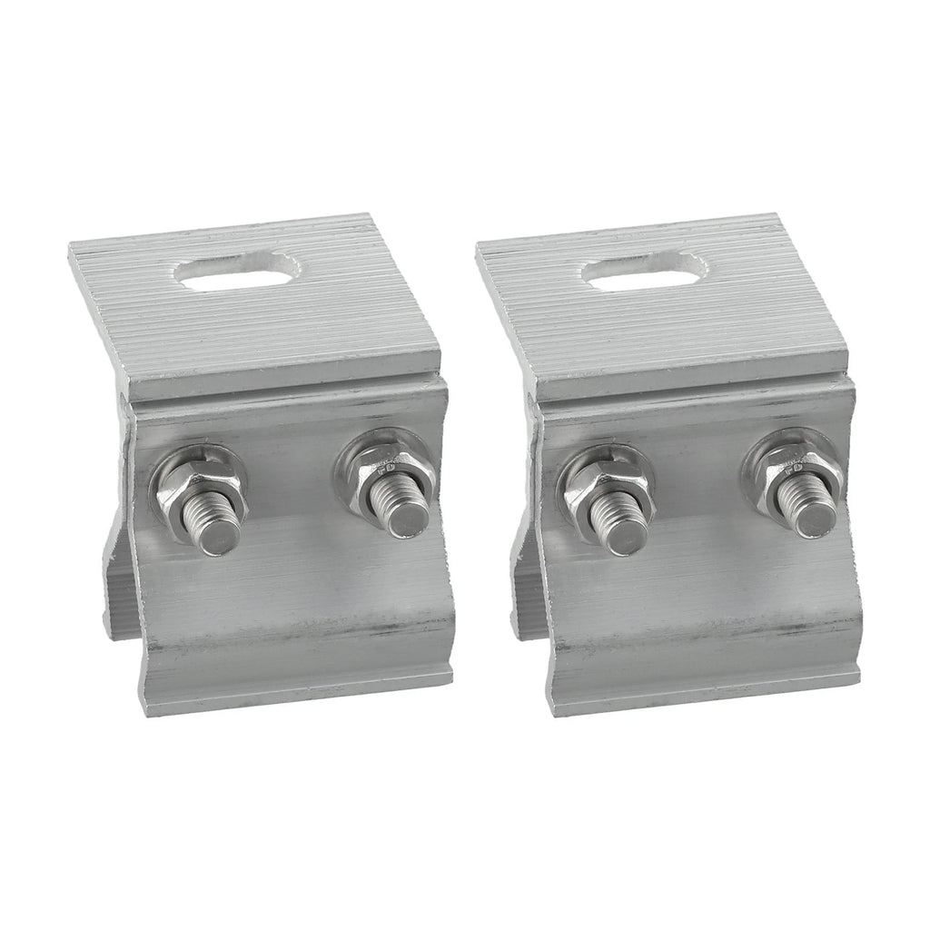 1pc Stainless Steel Anodizing Fixing Clamp for Solar Panel Roof Mounting