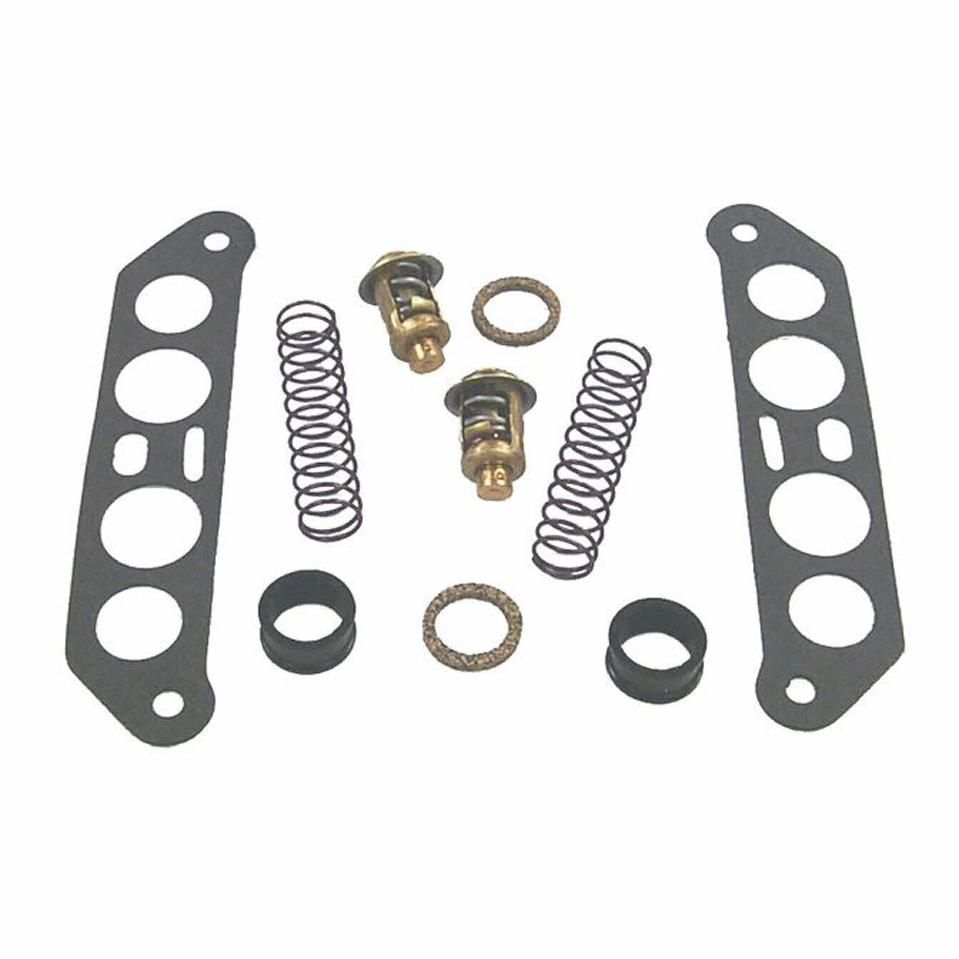 Thermostat Kit for Johnson Evinrude Outboard V4 Crossflow (65-140 HP)
