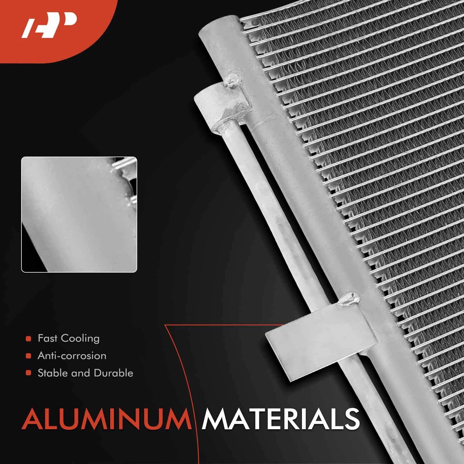 A/C Condenser with Bracket & Receiver Drier for Buick Envision (2016-2019)