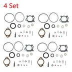 Set of 4 Carburetor Gasket Kits for B&S Lawn Mower (492495, 493762, 498260)