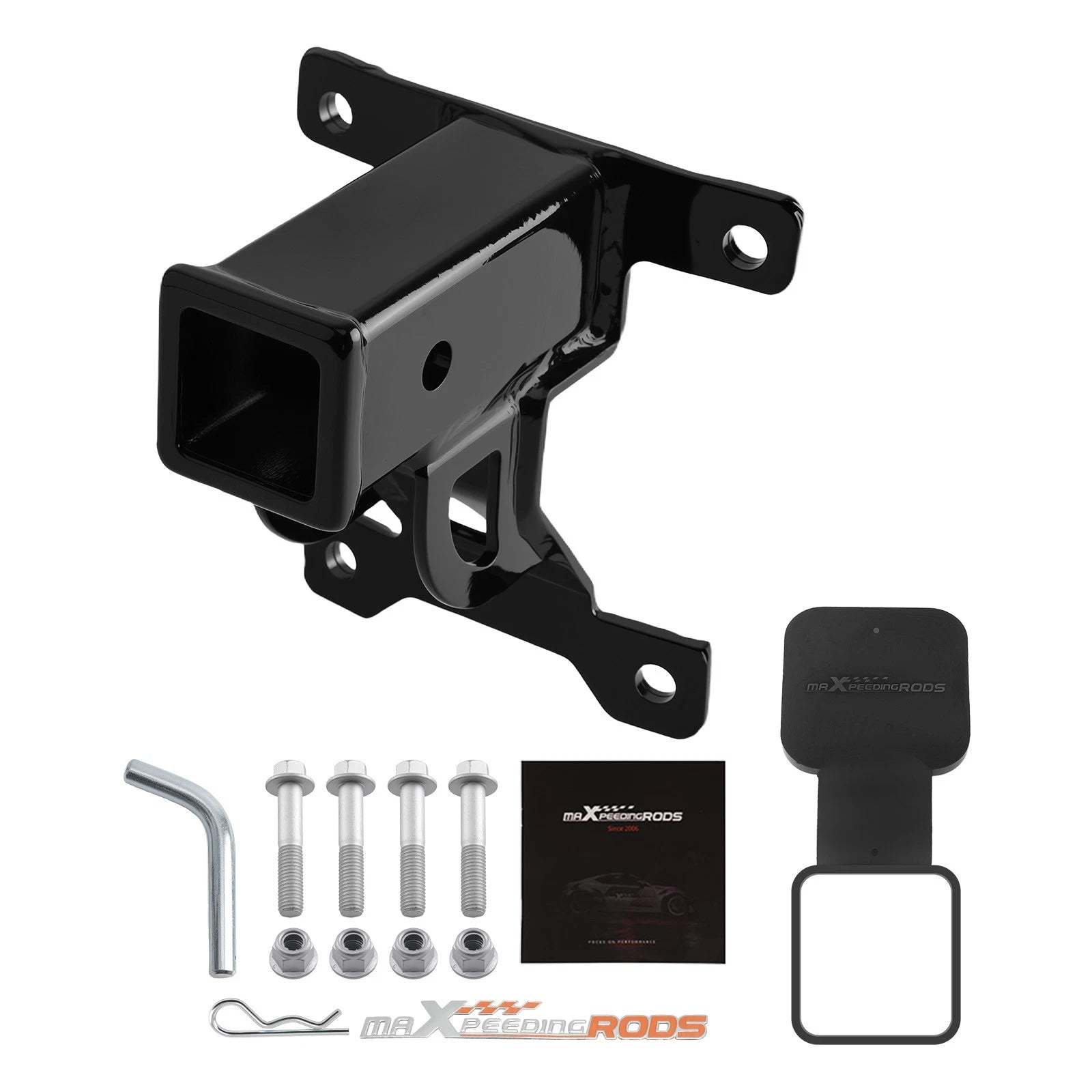 2" Heavy Duty Hitch for Polaris RZR PRO XP/4 (2020–2026) Black Steel