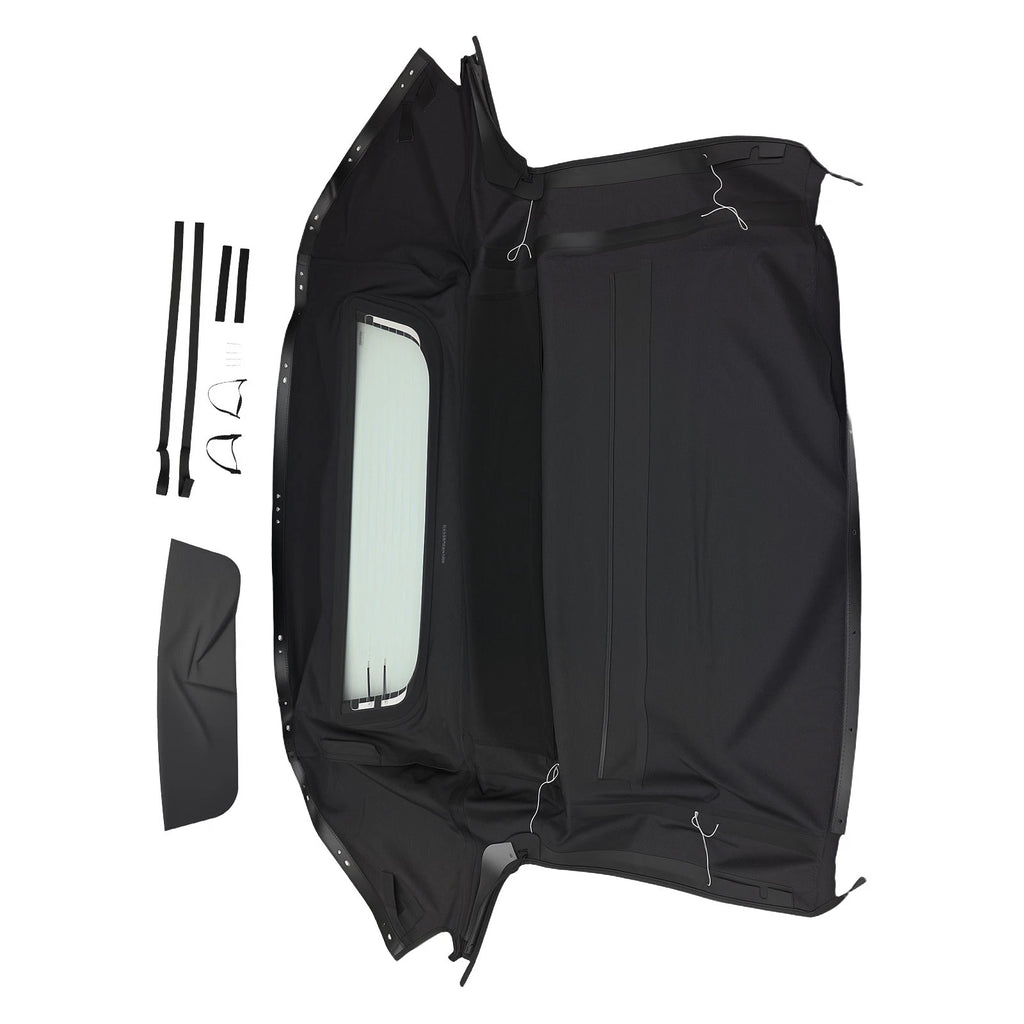 Black Glass Window Top for Honda S2000 (1999–2009) PVC Convertible Cover