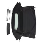 Black Glass Window Top for Honda S2000 (1999–2009) PVC Convertible Cover