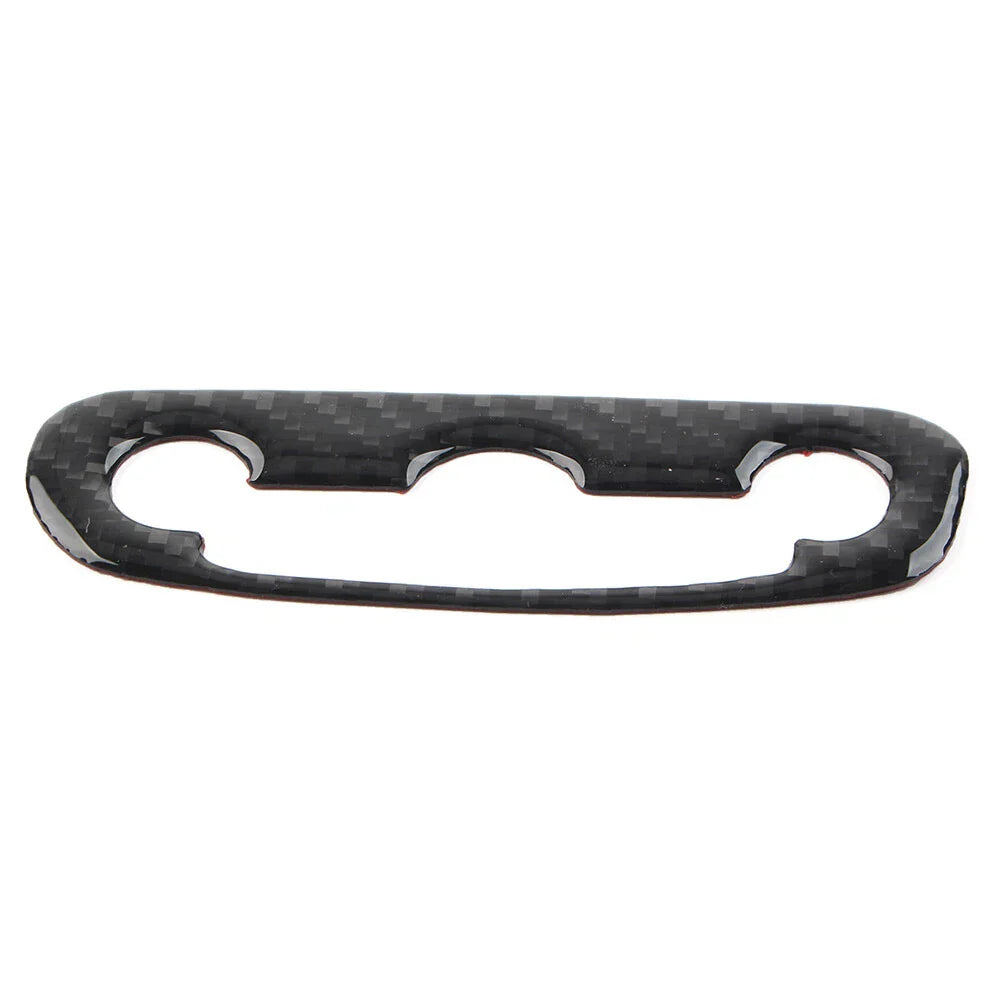 Carbon Fiber Black Headlight Switch Cover Trim for Chevrolet Equinox (2017-2022)