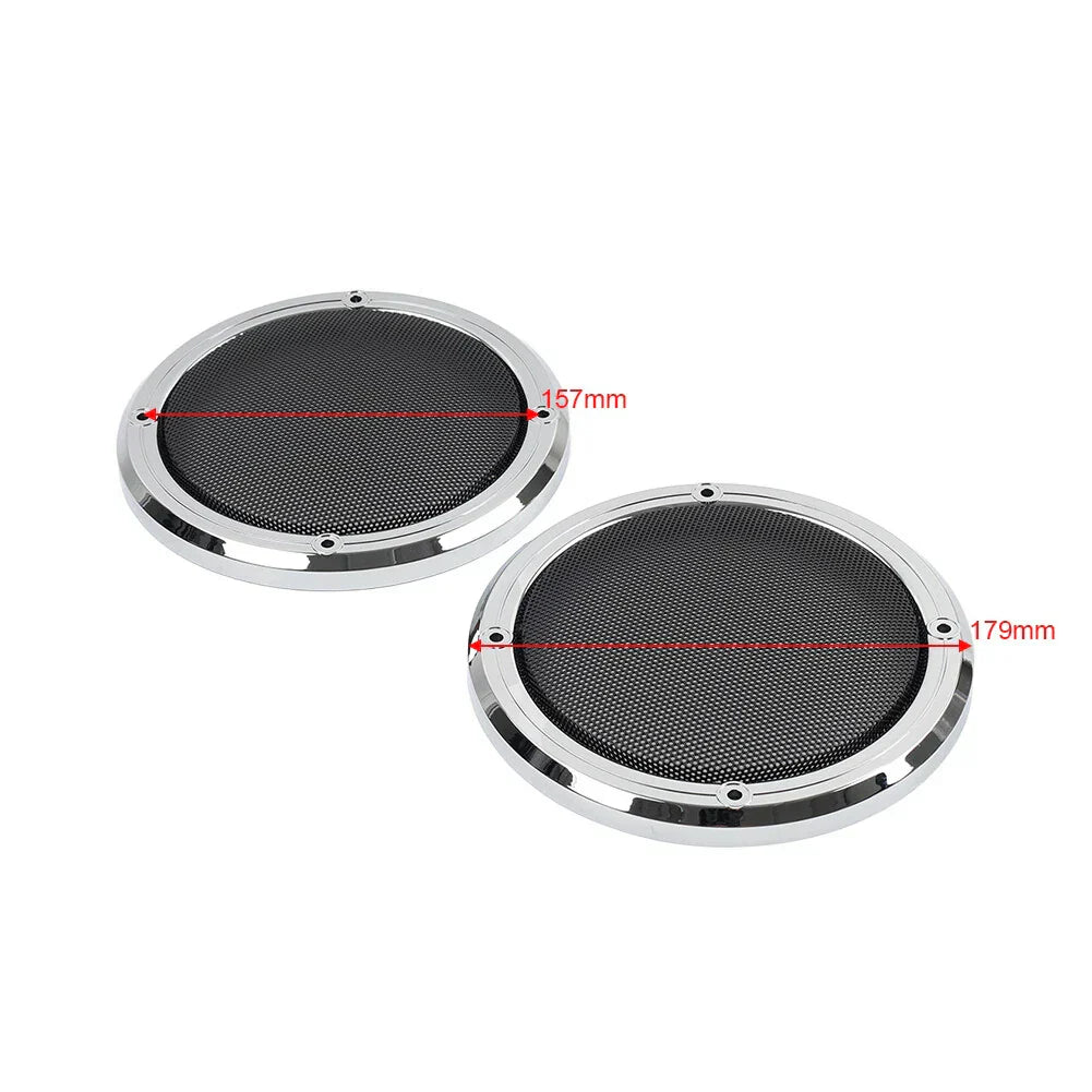 Rear Speaker Grill Mesh Cover for Harley Electra Glide FLHTCU FLHTK (2014-2023)