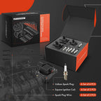 Set of 3 Ignition Coils & 6 Spark Plugs for Benz