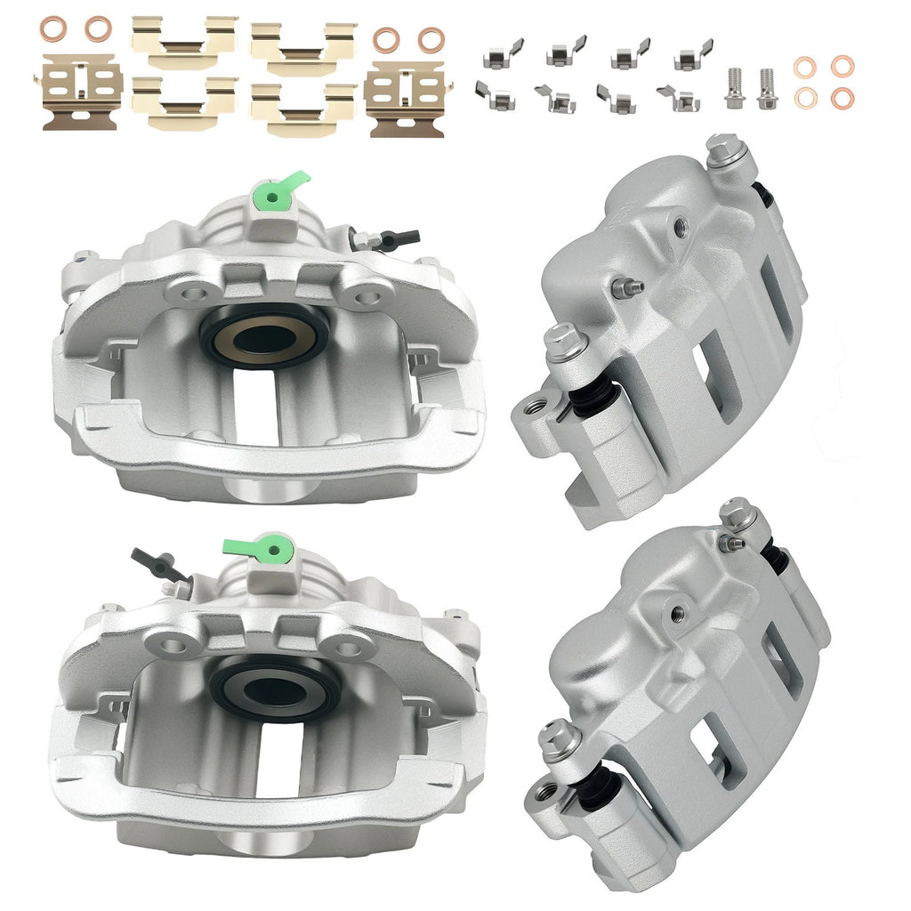 Front Rear Disc Brake Caliper Kit for Chevrolet Blazer GMC Jimmy (1998–2005)