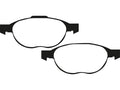 Front Brake Pad Set for Mazda 3 (2006–2013) JC622HW