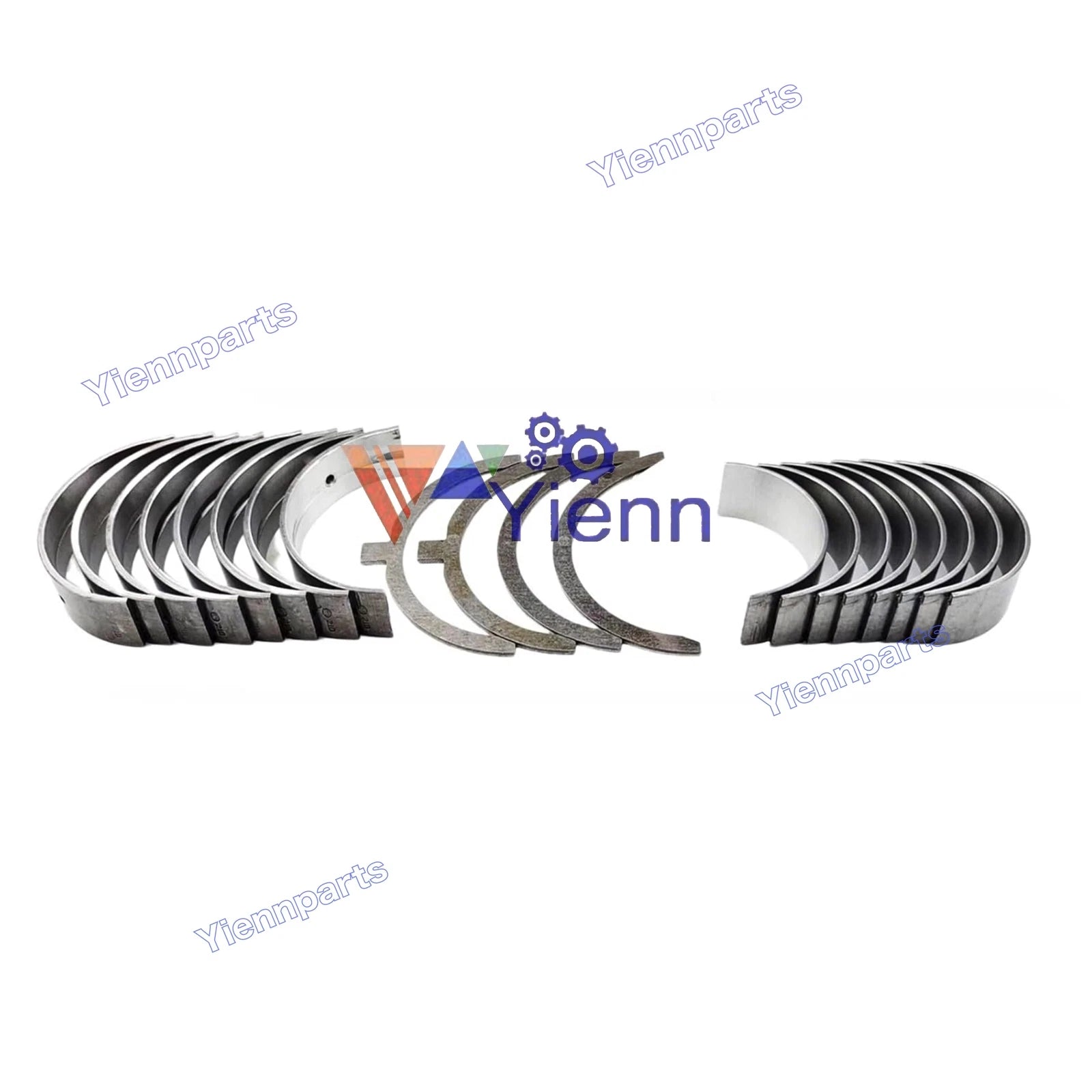 Set of 4 Crankshaft Main Rod Bearings for Volvo D3.4 D3.4DCCE (MC90B)