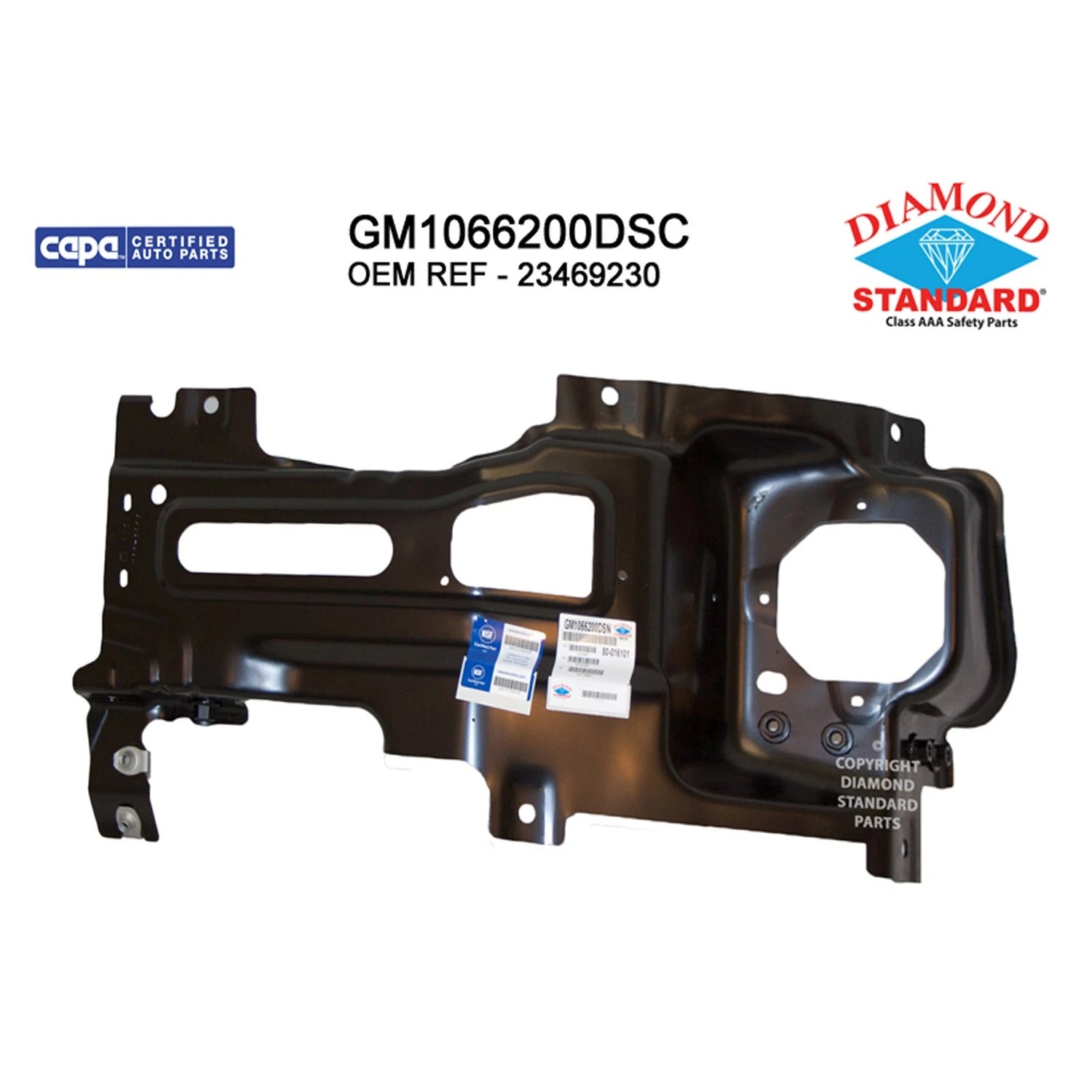 Front Driver Side Outer Bumper Mounting Bracket Replacement for Select Models (2000–2020)