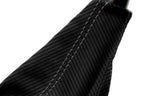Manual Shift Boot for Acura RSX (2002–2006) Carbon Fiber Gray Stitch