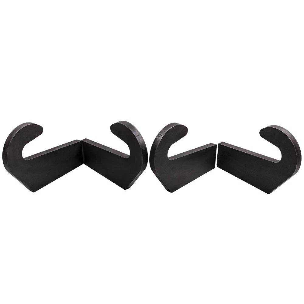 Excavator Bucket Fork Brackets for Heavy Duty Steel Mount (6500 lbs)