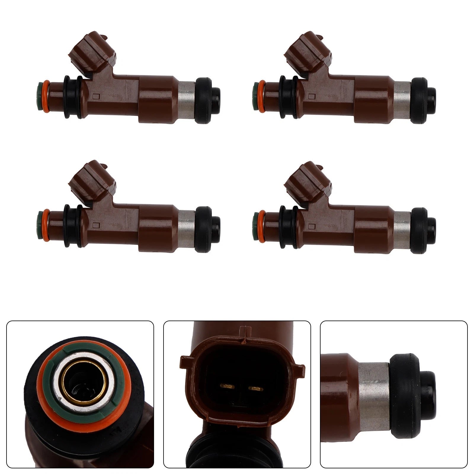 Set of 4 Fuel Injectors for Honda CBR1000RR VFR800 VFR800F CB1300 (2004–2021)