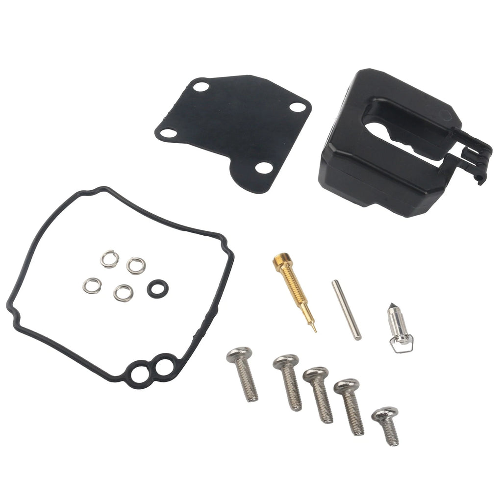 Carburetor Kit with Float for Yamaha 9.9 15 HP Marine Engine