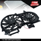 Dual Radiator Cooling Fan for Audi A4/A4 Quattro (2002–2009)