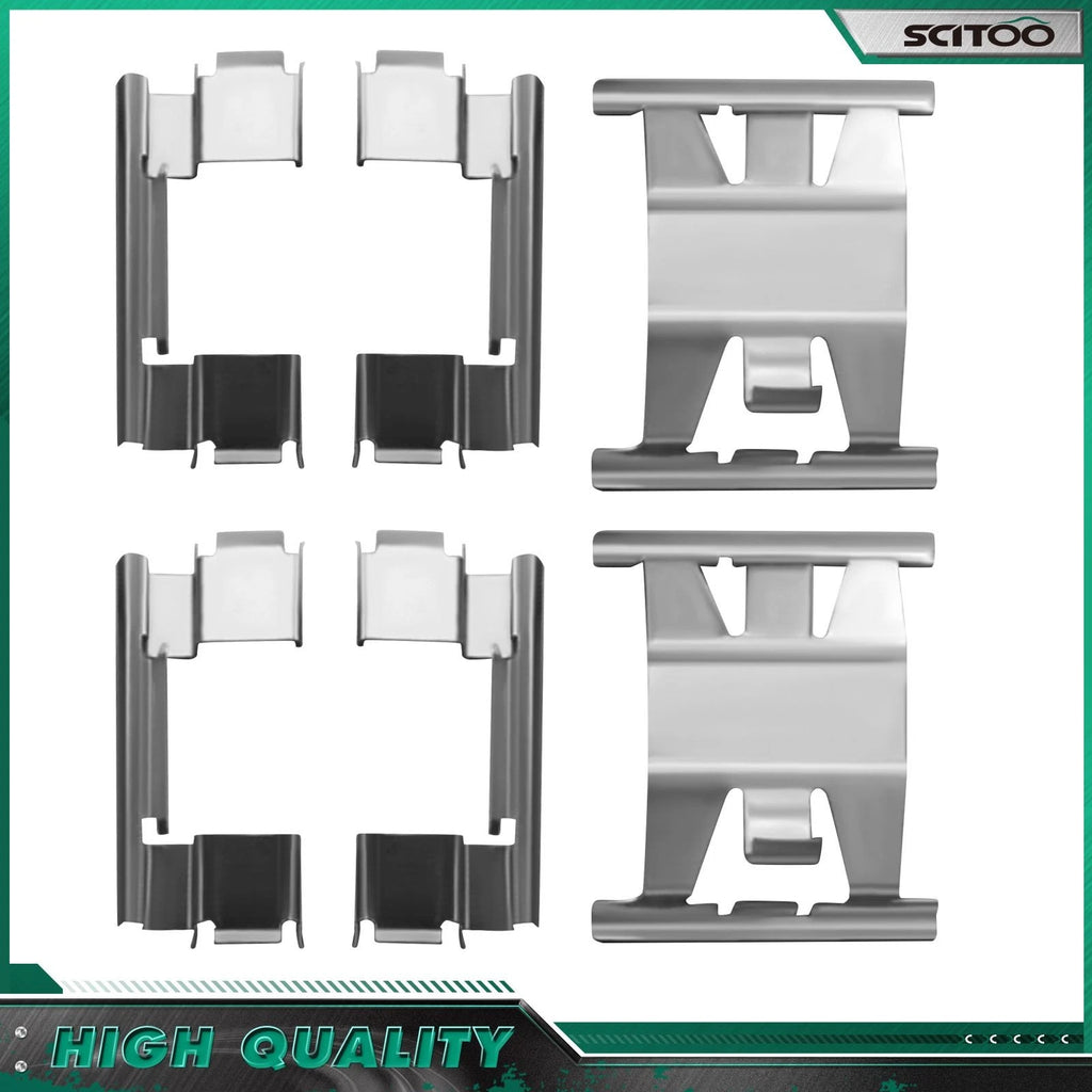 Front Brake Calipers & Ceramic Pads Kit for Ford F-150 (1997–2003)