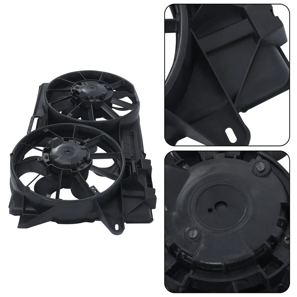 Dual Radiator Cooling Fan Assembly for Ford Mustang (2015–2022)