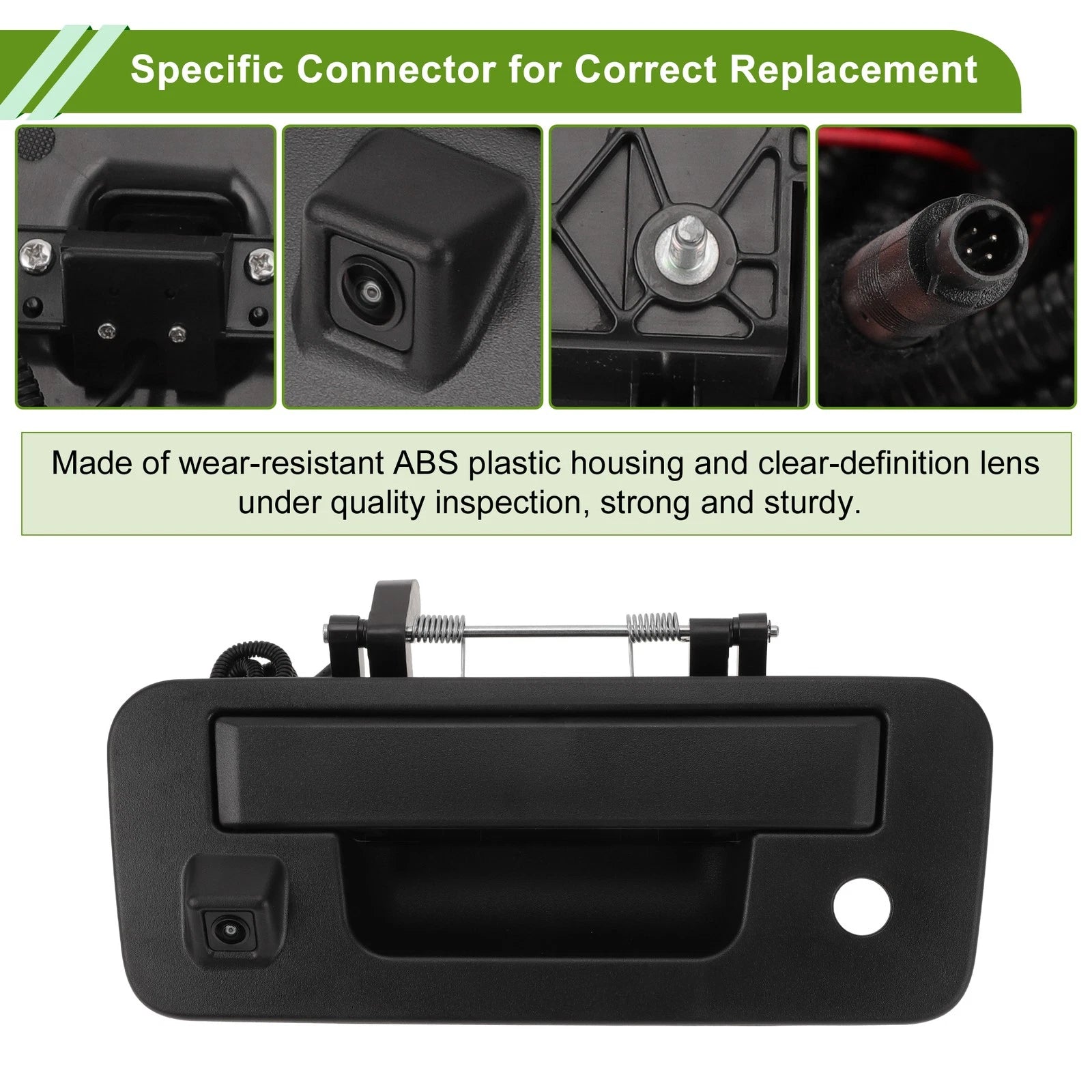 Tailgate Handle Backup Rear View Camera No. 906069FM1A for Nissan Titan (2013–2015)