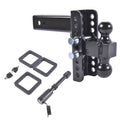 2" & 2-5/16" Adjustable Drop Trailer Hitch for (22,000 lbs)