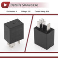 4 Pins Multi-Purpose Relay for Mercedes-Benz, Audi, VW, Volvo 12V 80A