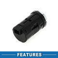 Push Button Starter Switch for Honda HR-V 2016-2018 (2 x Plastic)