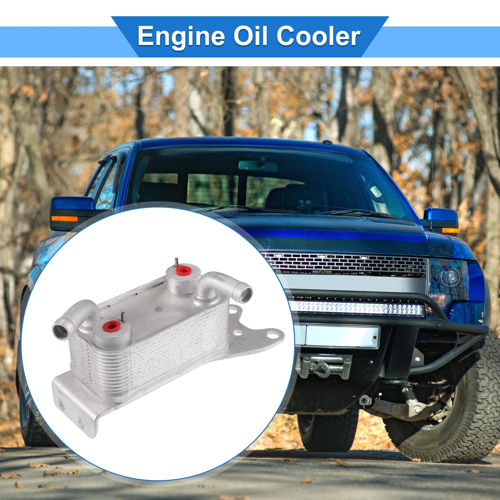 Engine Oil Cooler for Ford F-250 F-350 Super Duty (2008–2010) No. 8C3Z9N103B
