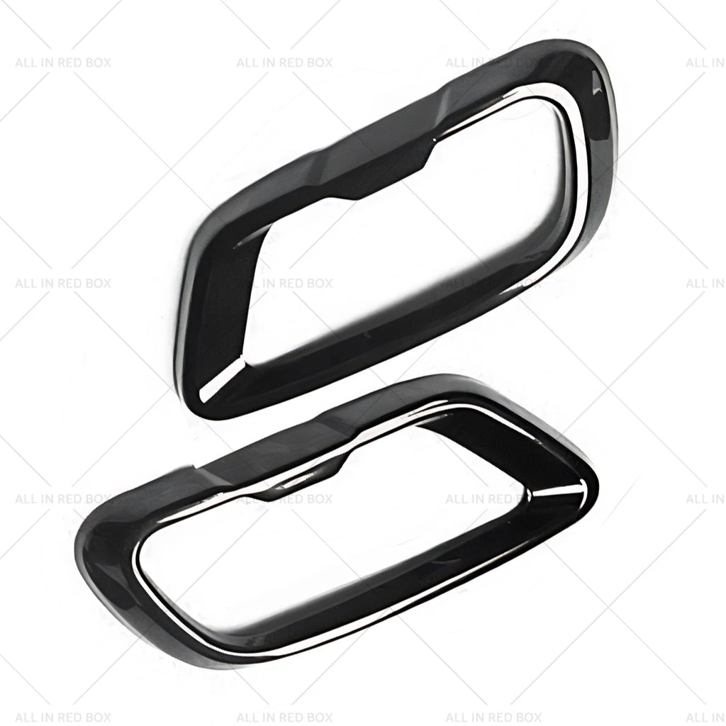2Pcs Rear Exhaust Tail Pipe Frame for BMW X5 G05 X6 G06 X7 G07 (2019–2023)