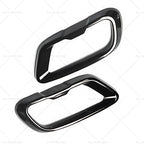 2Pcs Rear Exhaust Tail Pipe Frame for BMW X5 G05 X6 G06 X7 G07 (2019–2023)