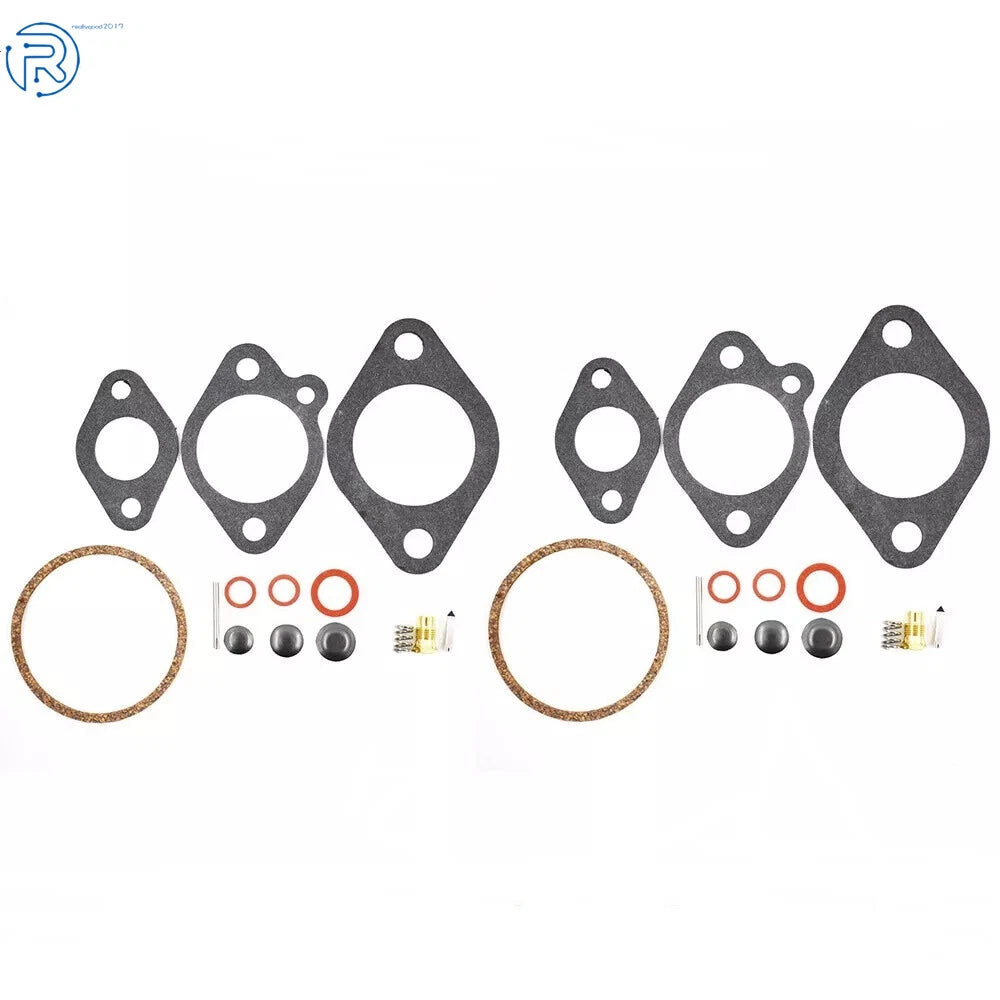 2Pcs Carburetor Rebuild Set for Chrysler Force Outboard (1970–1995)