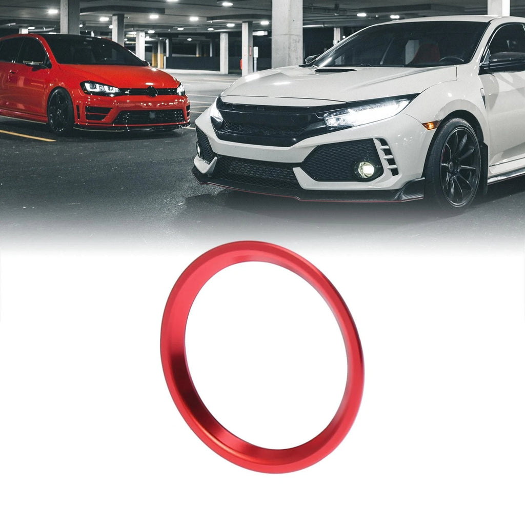 Engine Start Button Decorative Ring for Audi A4L A6L Q5 A5 A7 (2010–2023)