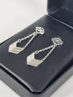 Bar & Shield Dangle Earrings for Harley Davidson (Women's)