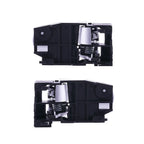 2 x Front Inner Door Handle Silver for Mitsubishi 380 (2004–2008)
