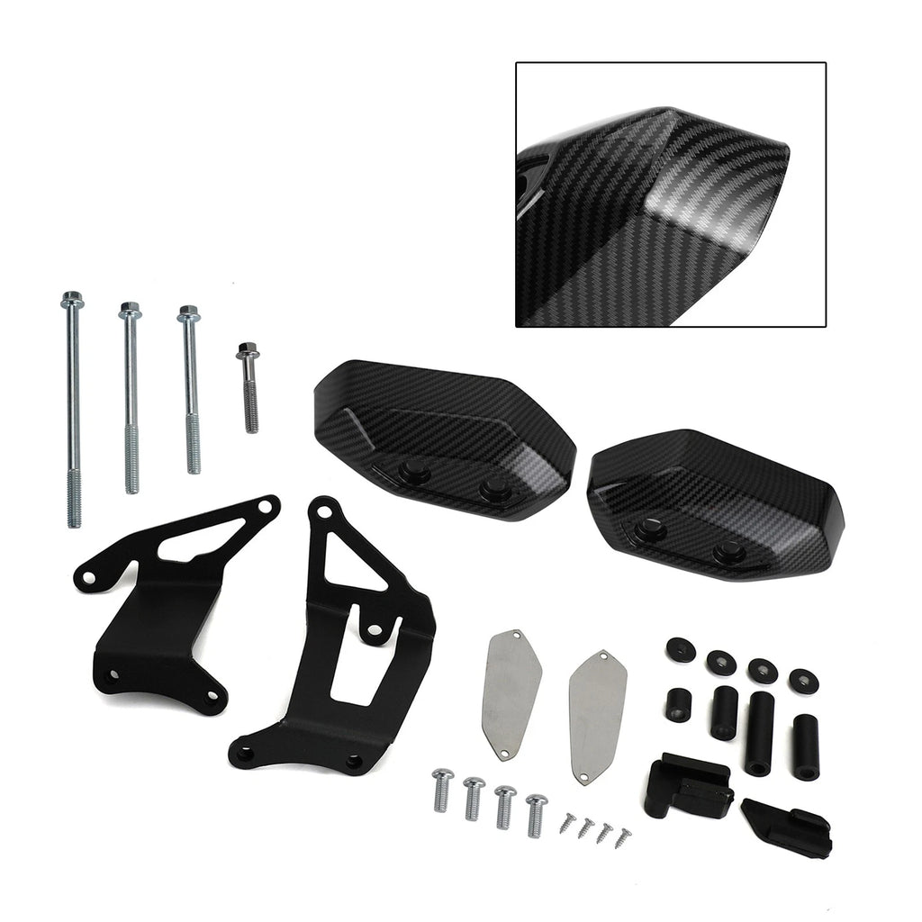 Plastic Engine Protector Covers for Yamaha YZF R15 V4 (2021–2023)