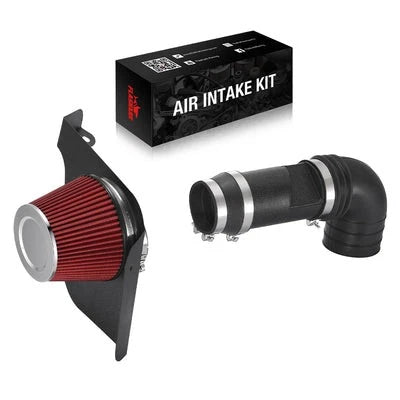 Cold Air Intake Kit for Cadillac CTS-V V8 (2004–2007) | Polished Pipe, Red Filter