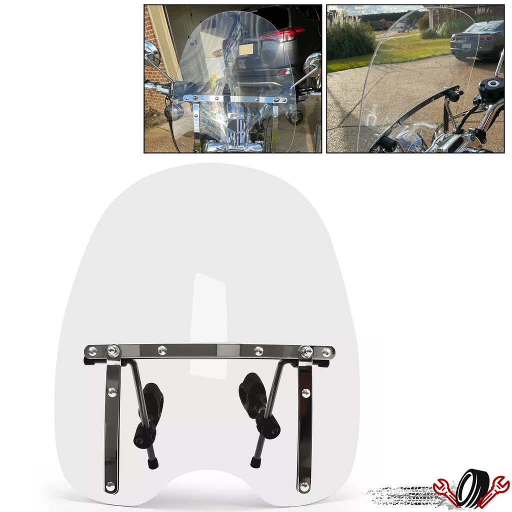 Clear Windshield for Suzuki Boulevard C50 M50 C90 M90 (19"x17")