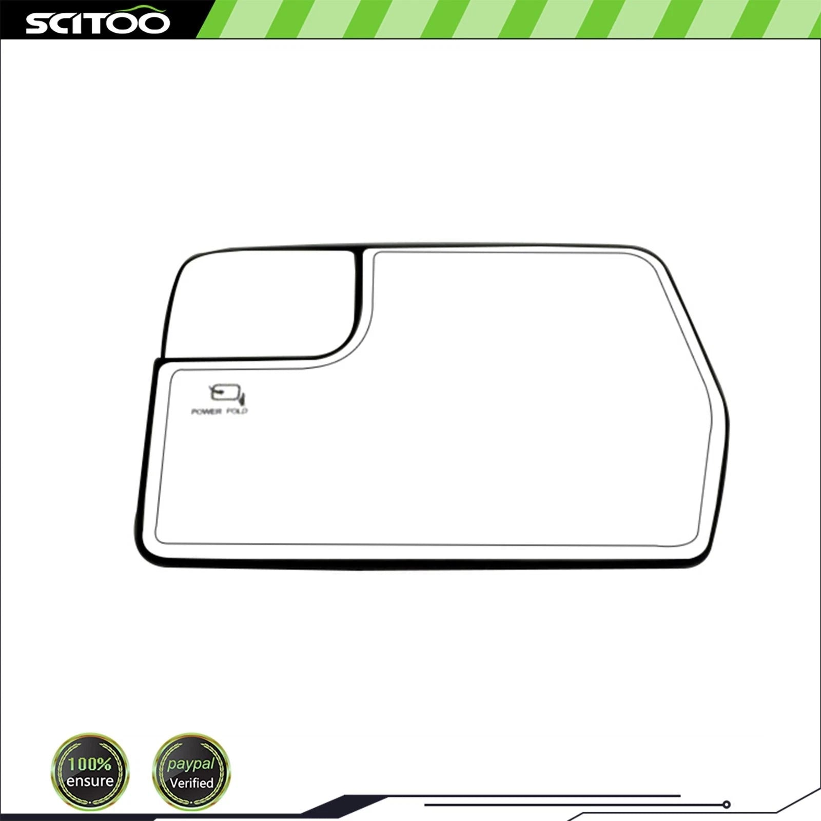 Door Mirror Glass for Ford F150 Pickup (2011–2014)
