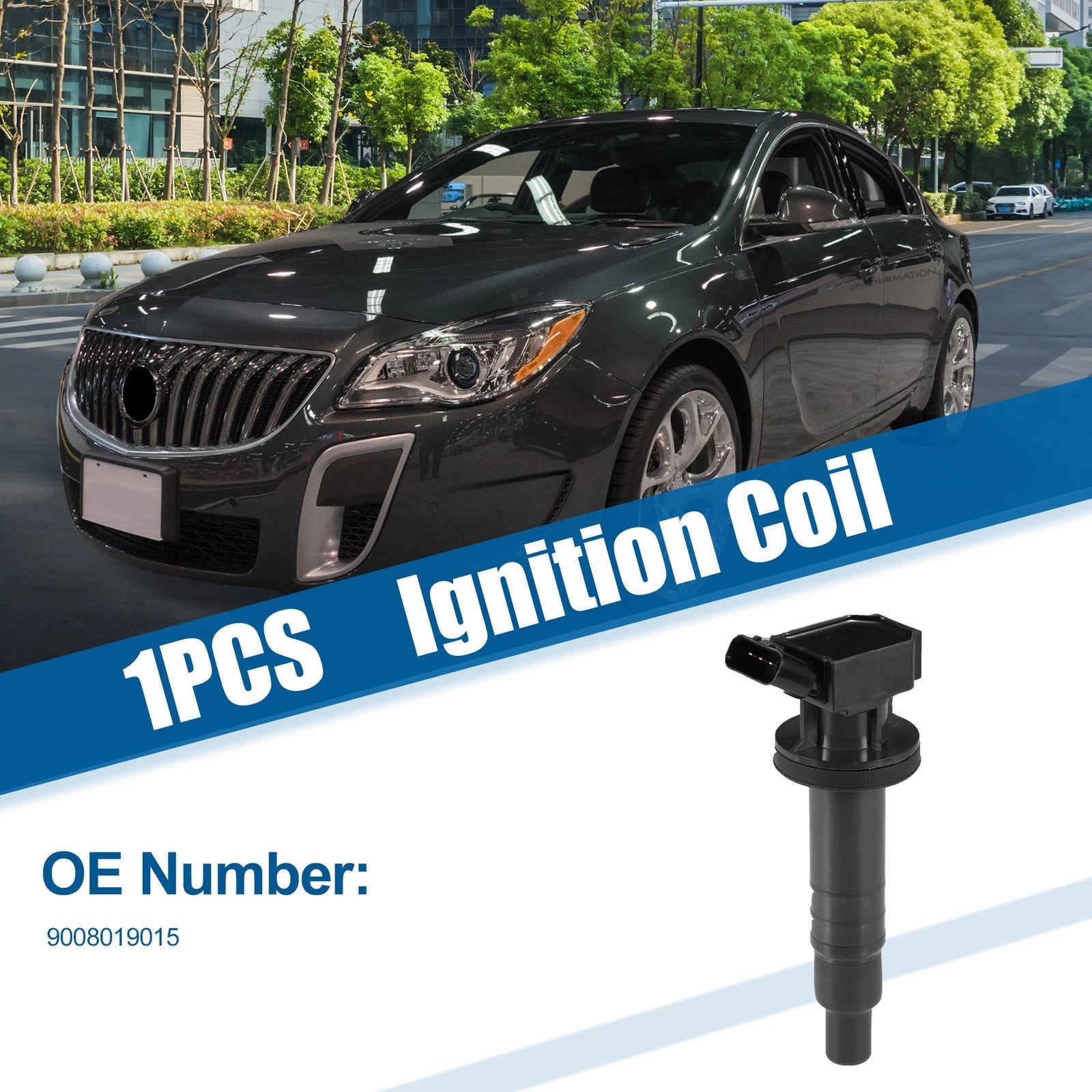 Ignition Coil for Toyota Matrix (2003–2006) No. 9008019015 Gray