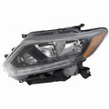 Replacement Driver Side Halogen Headlight Assembly w/LED Daytime Running Light