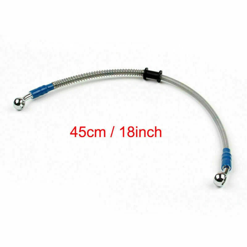 M10 Brake Oil Hose Line with Banjo Fitting for K3 T9 (45cm/18")