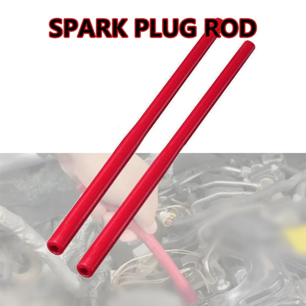 2X Spark Socket Install Removal Hose Sleeve Tool Rubber Tube for Car