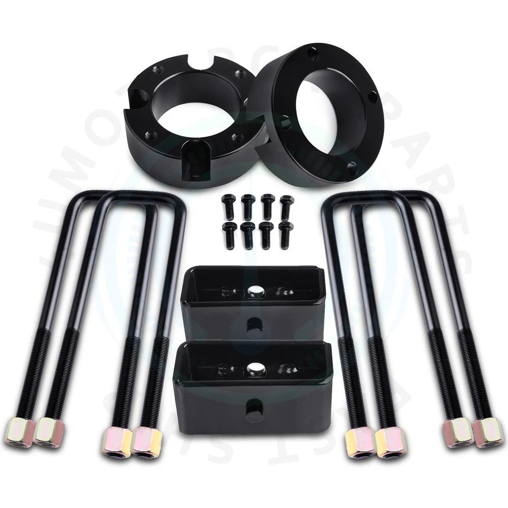 Set of 4 Leveling Lift Kit for Toyota Tundra (2007–2021) 3" Front 2" Rear