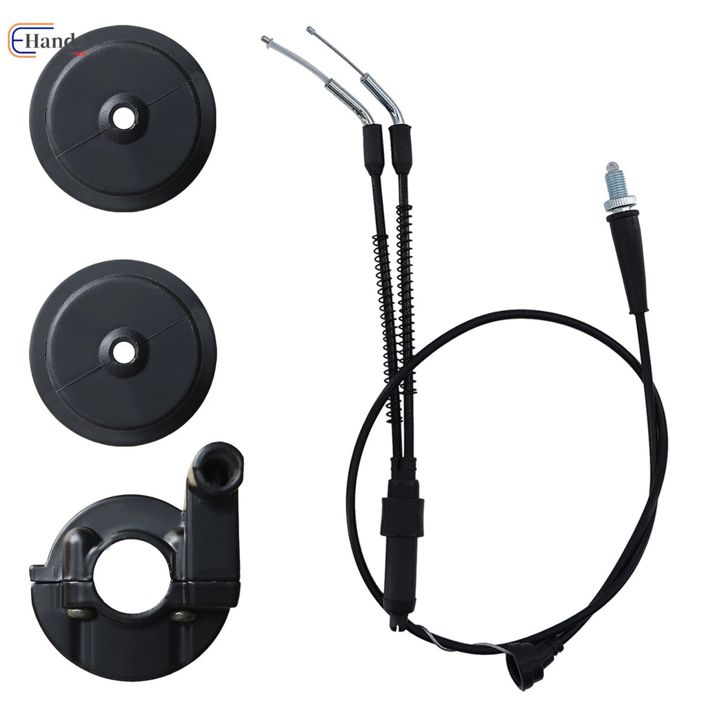 Throttle Grip Set + Cable for Yamaha Banshee 350 (1987–2006)