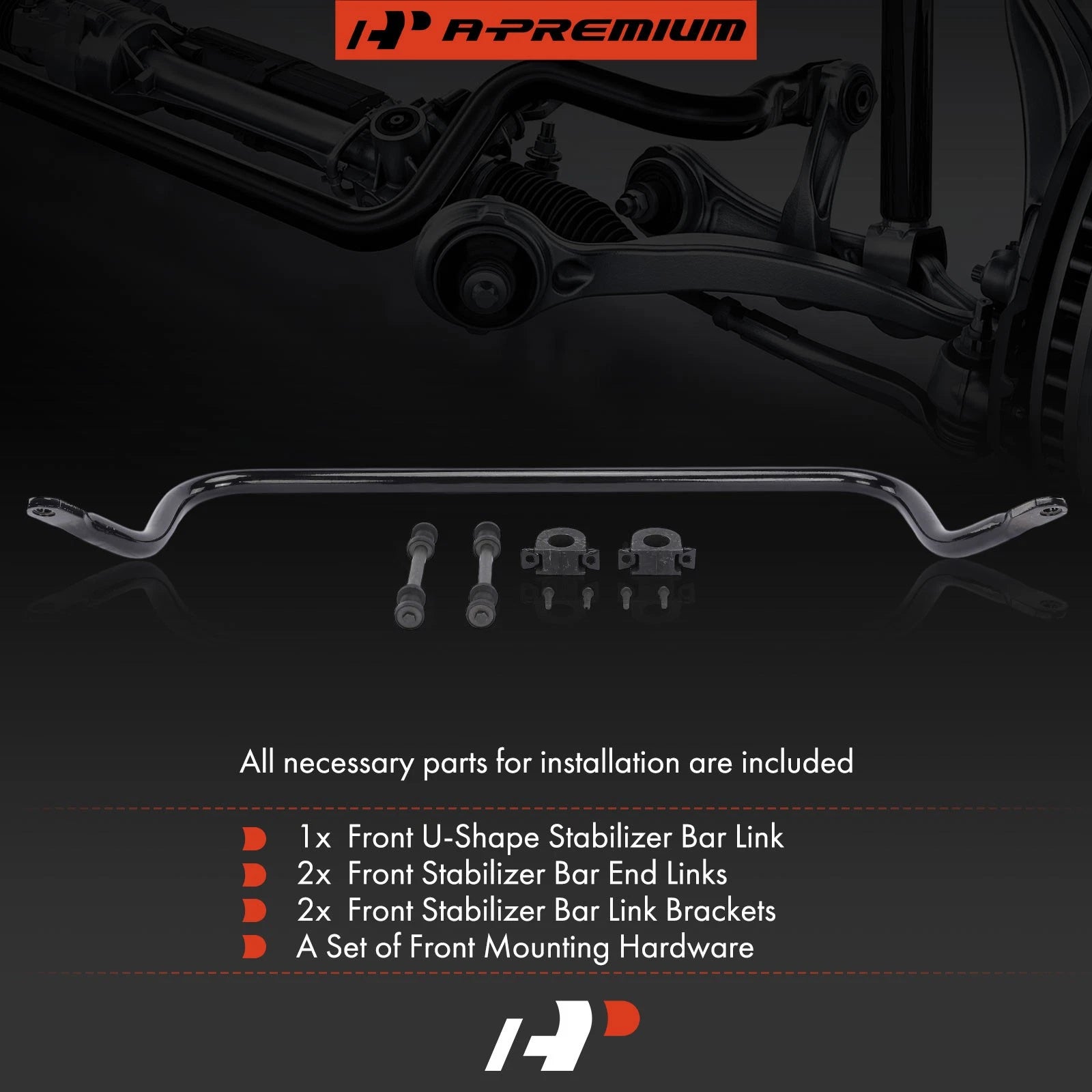 Front Suspension Stabilizer Bar 36mm for Chevrolet Silverado 2500 (2001-2023)