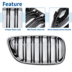 Pair Front Upper Bumper Grille for BMW 2 Series F22 (2014–2021) Chrome