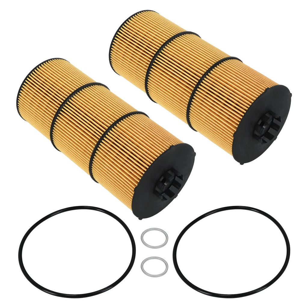 2X Oil Filter for Freightliner 122SD (2020–2022) A4711800009 A4711800209
