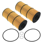 2X Oil Filter for Freightliner 122SD (2020–2022) A4711800009 A4711800209