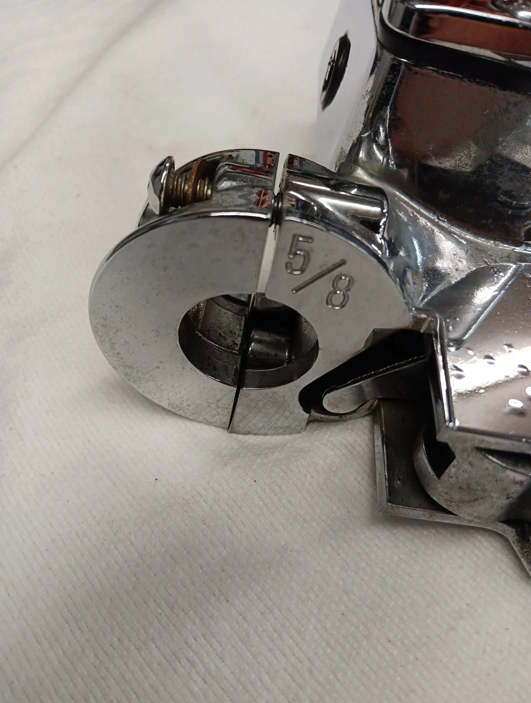 5/8 Front Chrome Master Cylinder Assembly for Aftermarket Vehicles
